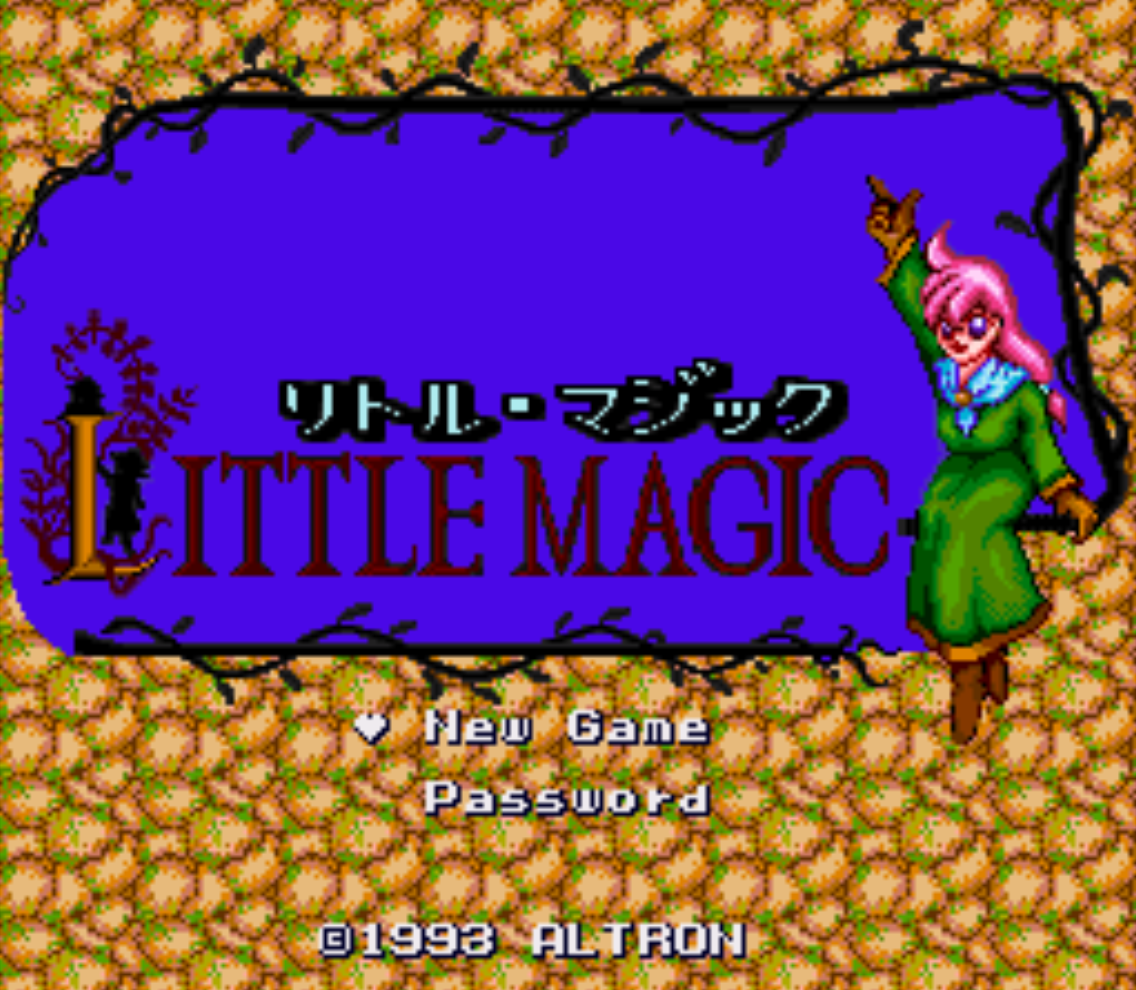 Little Magic Title Screen